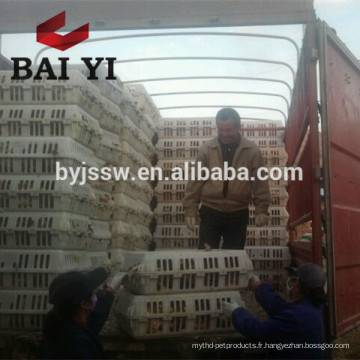 Cage en plastique de transport de volaille de caisse de poulet en plastique